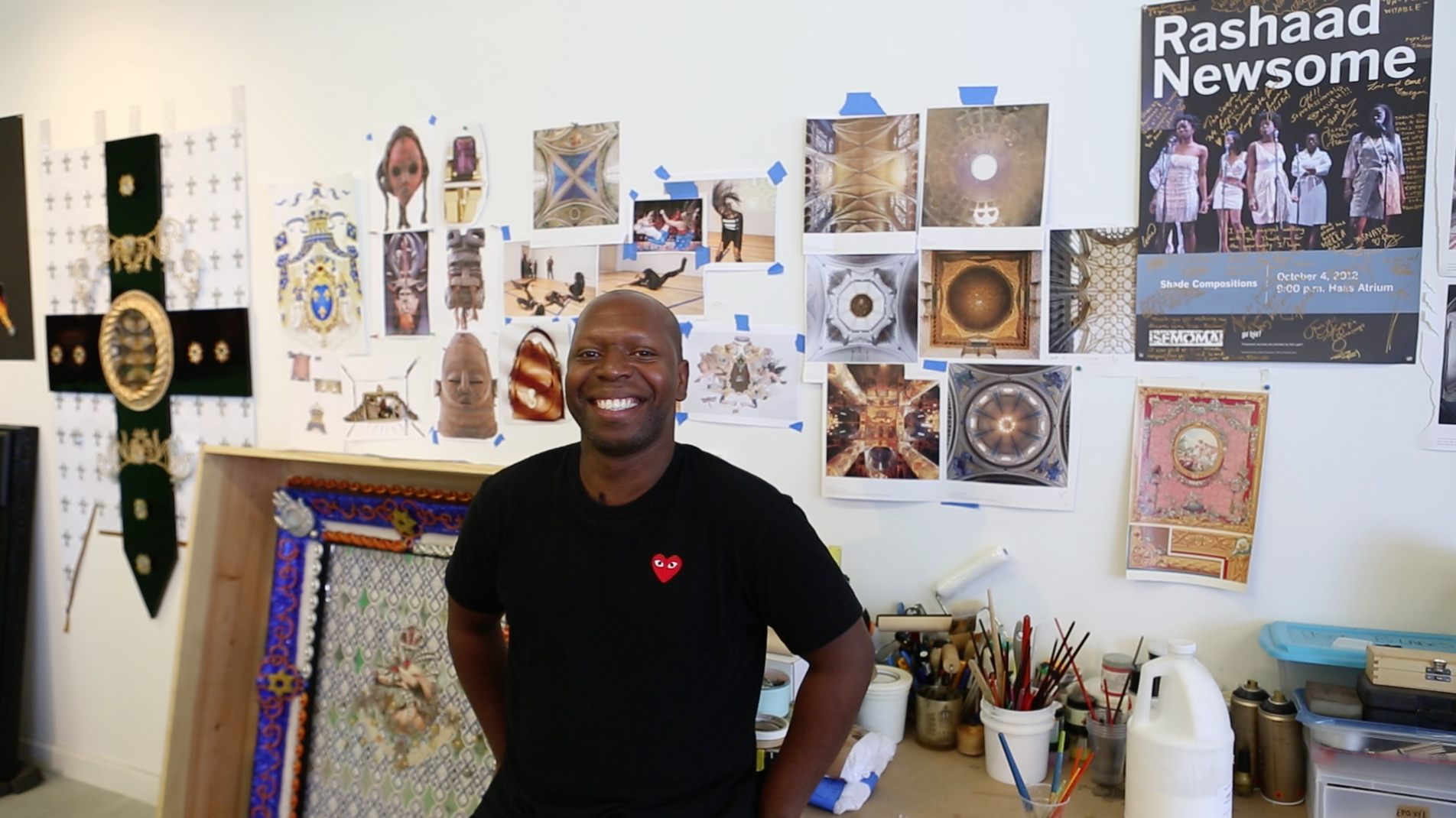 WATCH: Step Inside Multimedia Artist Rashaad Newsome's Queens Studio ...