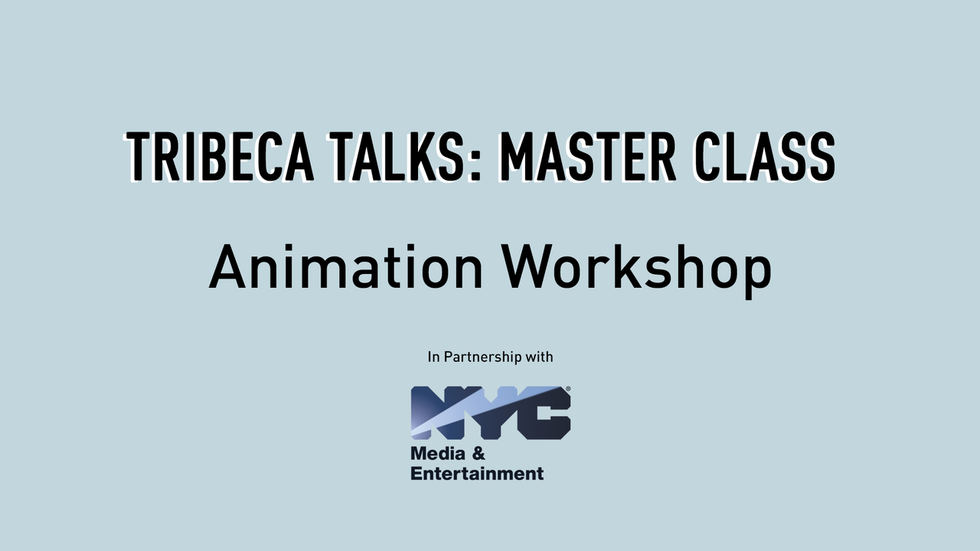 Tribeca Talks: Master Class - Bao Animation Workshop