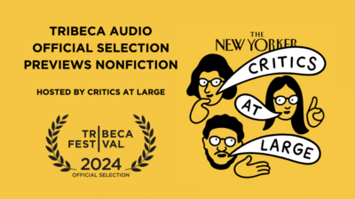 Official Selection Previews (Nonfiction) Hosted by Critics at Large