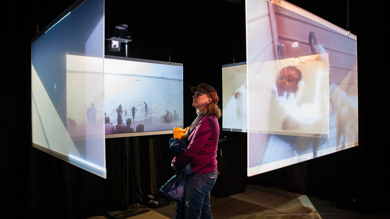 Storyscapes - Experiential storytelling at the Tribeca Festival Hub.