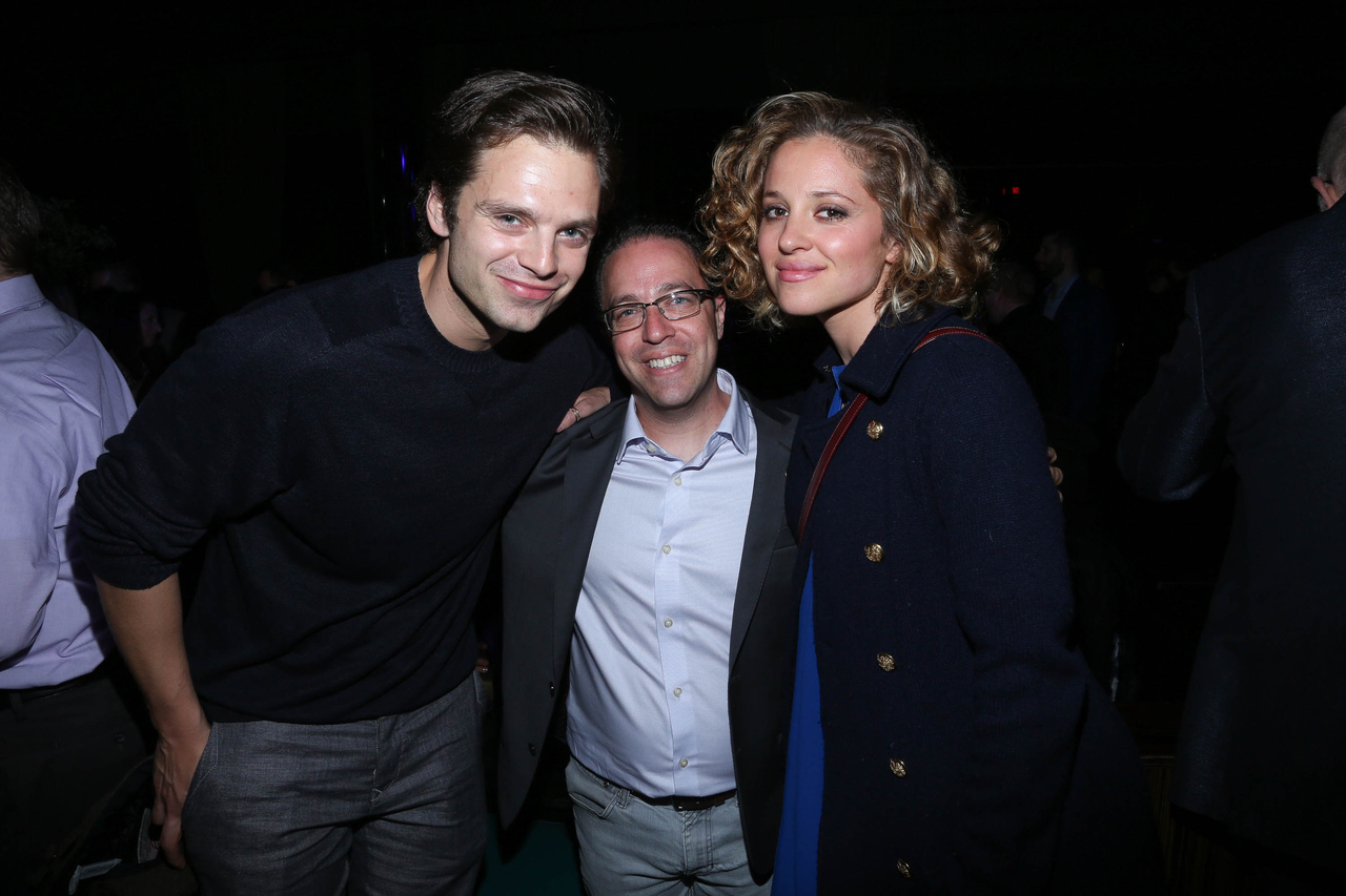 Sebastian Stan, Matt Tauber and Margarita Levieva attend 2015 Tribeca Film ...