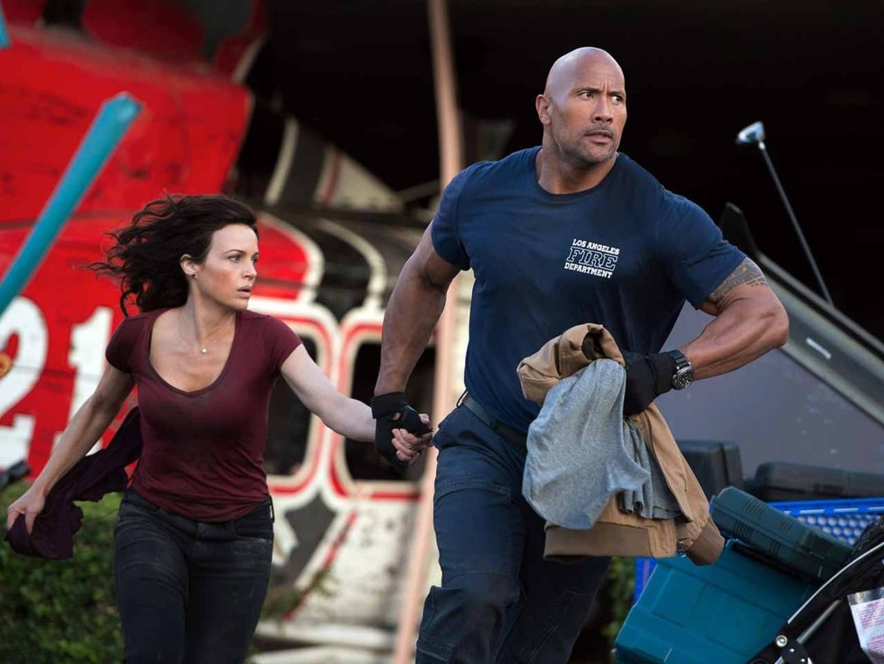 Because "The Rock beats the crap out of earthquakes" is the only sales pitch you should need…
SAN ANDREAS (2015)