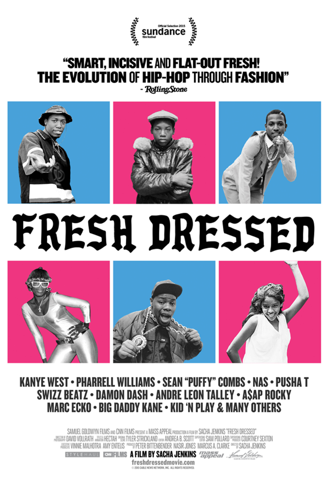 The official poster for FRESH DRESSED.