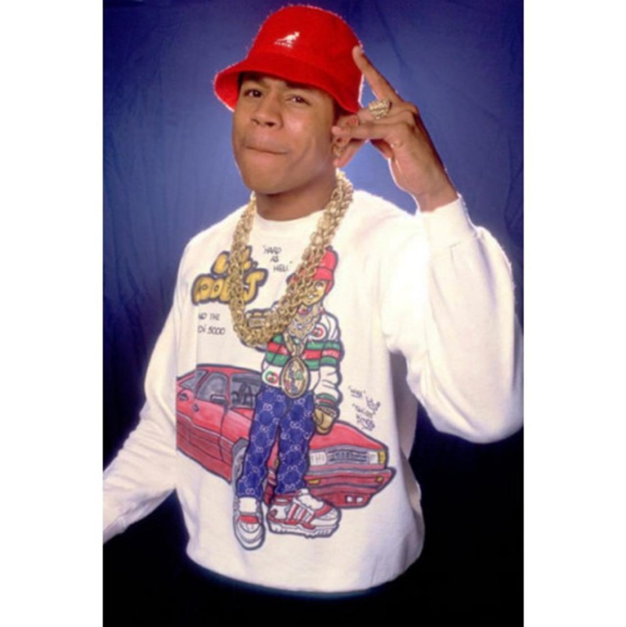 @llcoolj in @kangol_headwear