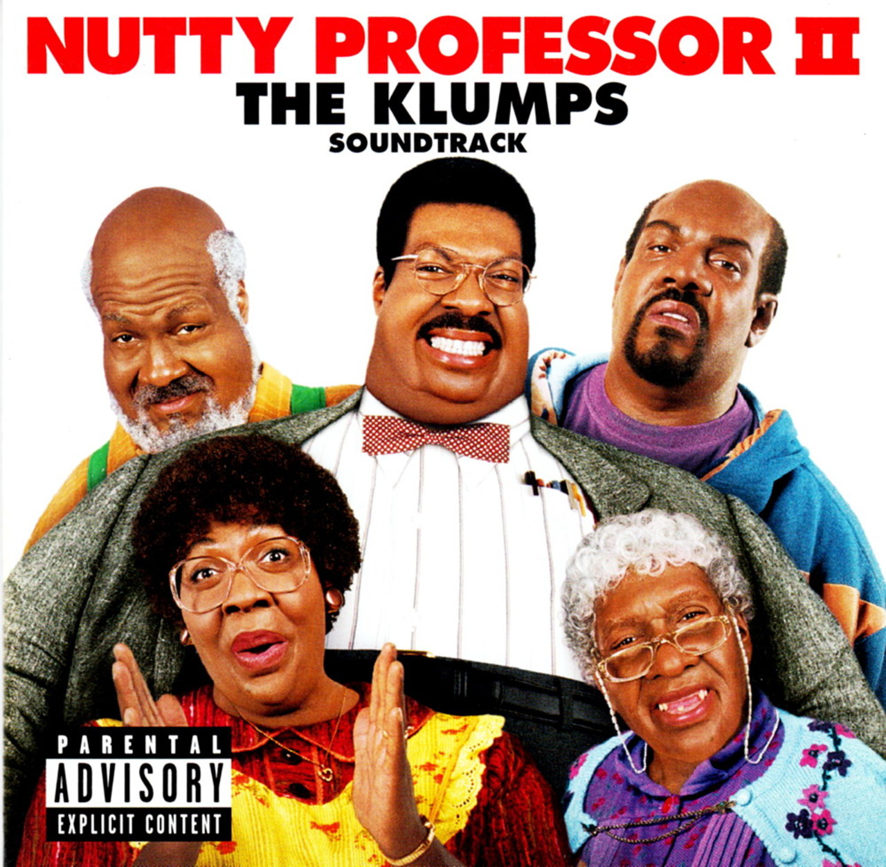 NUTTY PROFESSOR II: THE KLUMPS (2000): "Hey Papi," Jay Z feat. Amil, Memphis Bleek; "Missing You," Case; "Just Friends (Sunny)," Musiq Soulchild